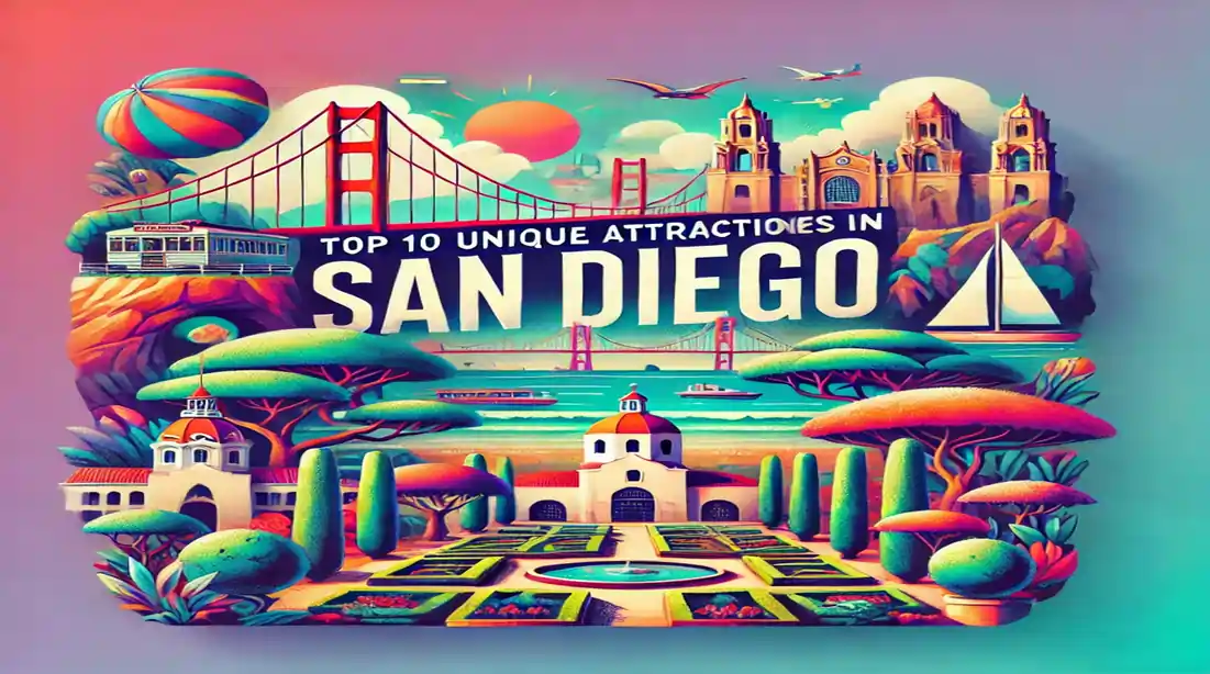 Top 10 Unique Attractions in San Diego​